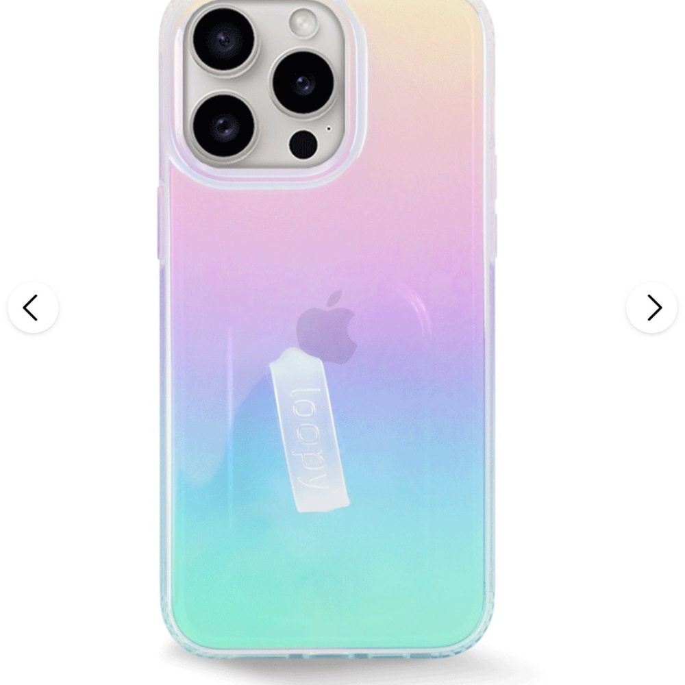 Loopy Case Fits 15 Pro Max Clear Opal